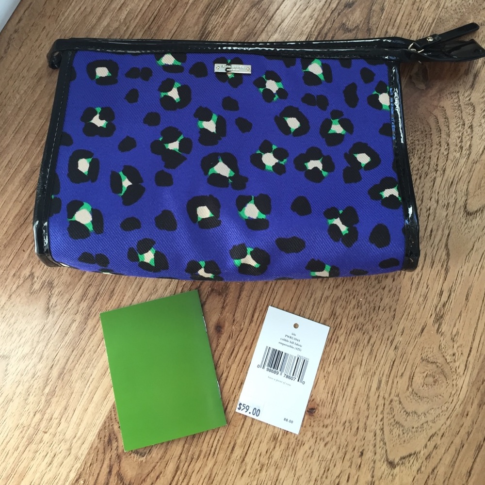 Kate Spade travel cosmetics bag
